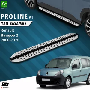 S-Dizayn Renault Kangoo 2 OEM Still Pro V1 Aluminyum Yan Basamak 193 Cm 2008-2020 thumb 1