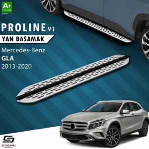 S-Dizayn Mercedes GLA X156 OEM Still Pro V1 Aluminyum Yan Basamak 183 Cm 2013-2020 thumb 1