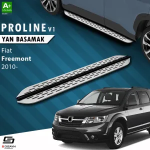 S-Dizayn Fiat Freemont OEM Still Pro V1 Aluminyum Yan Basamak 183 Cm 2010-2020 thumb 1