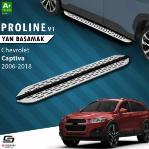 S-Dizayn Chevrolet Captiva OEM Still Pro V1 Aluminyum Yan Basamak 183 Cm 2006-2018 thumb 1