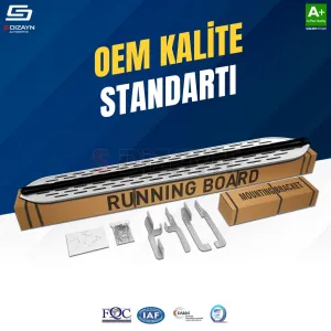 S-Dizayn Bmw X1 E84 OEM Still Pro V1 Aluminyum Yan Basamak 183 Cm 2009-2015 thumb 2