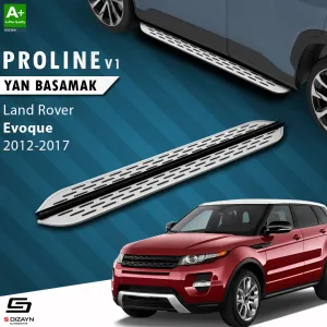 S-Dizayn Land Rover Range Rover Evoque OEM Still Pro V1 Aluminyum Yan Basamak 173 Cm 2012-2017 thumb 1