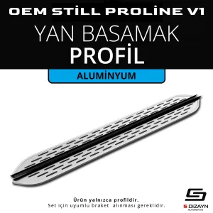 Oem Still Pro V1 Aluminyum Yan Basamak Profil 183 Cm