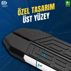 S-Dizayn VW Tiguan 3 NewLine Aluminyum Yan Basamak 183 Cm 2024 Üzeri thumb 3