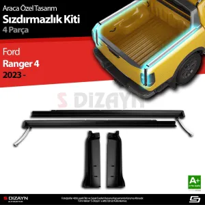 s-dizayn uyumlu Ford Ranger 4 Kasa Sızdırmazlık Kiti 2023 Üzeri A+ Kalite modelleri DRS Tuning'de. Kaliteli malzeme, hızlı kargo ve güvenli alışverişle hemen