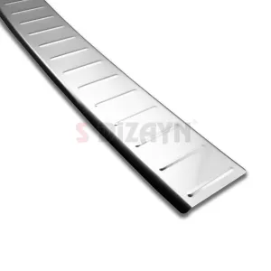 S-Dizayn VW T-Cross Krom Arka Tampon Eşiği 2019 Üzeri thumb 4