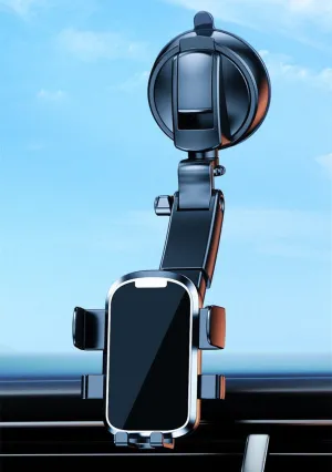 Torpido üstü 360 derece dönebilen 25,5 cm telefon tutacağı krom / SYTE200 thumb 2