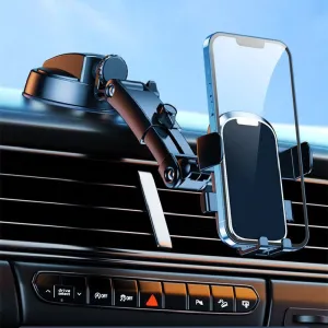 Torpido üstü 360 derece dönebilen 25,5 cm telefon tutacağı krom / SYTE200 thumb 4