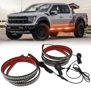 Pick-up altı kayar led fonksiyonlu 2'li set 1.35cm 12-15v  / LAAM443 thumb 2