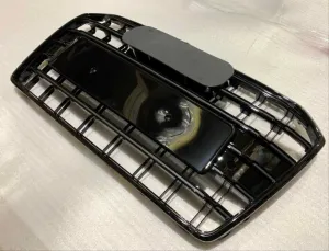 A6 2015-2018 Içın Uyumlu Panjur S6 Krom - Siyah thumb 3