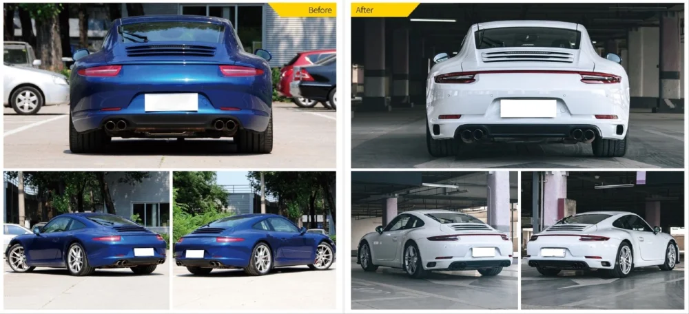 911 2012-2018 İçin Arka Gts Facelift  (Carrera Ve Carrera S )