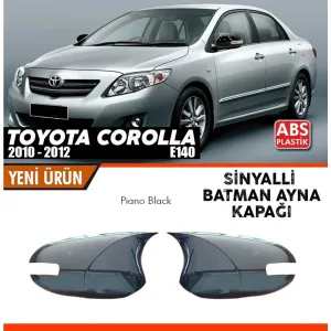 Corolla E140 FL Batman Ayna Kapağı 2010 - 2012 (Sinyal Aynalı)DRS Tuning kalitesiyle tanışın! Özel olarak Toyota E140 model araçlar için üretilen bu ürün, otomo