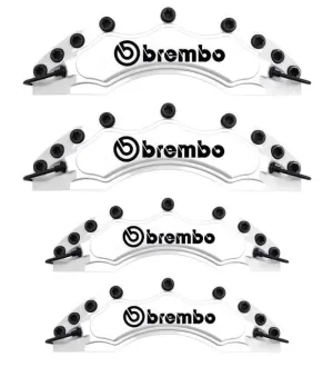 Volvo 560 Uyumlu Brembo Beyaz Kaliper Kapağı 4 Parça Ön Arka Set thumb 2