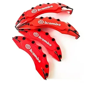 Landrover 88 Uyumlu Brembo Kırmızı Kaliper Kapağı 4 Parça Ön Arka Set thumb 2