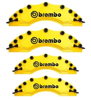 Citroen C3 Uyumlu Brembo Sarı Kaliper Kapağı 4 Parça Ön Arka Set thumb 2