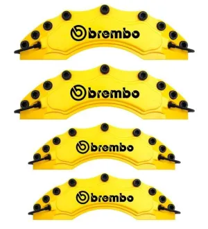 Alfa Romeo 145 Uyumlu Brembo Sarı Kaliper Kapağı 4 Parça Ön Arka Set thumb 2