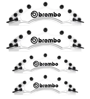 Alfa Romeo 145 Uyumlu Brembo Beyaz Kaliper Kapağı 4 Parça Ön Arka Set thumb 2