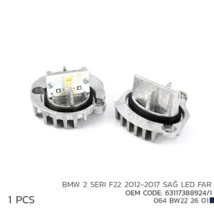 BMW 2 F22 2012-2017 SAĞ LED FAR MODÜL 63117388924/1DRS Tuning kalitesiyle tanışın! Özel olarak Universal F22 model araçlar için üretilen bu ürün, otomobilinizin