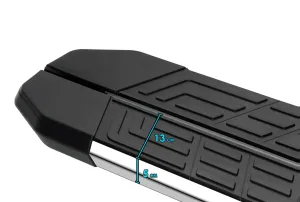 Mazda CX-5 2 2017 Üzeri Drs New Line Serisi Krom Kenar Yan Basamak 183 Cm thumb 3
