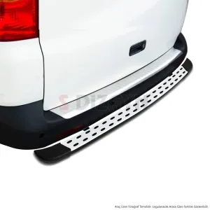 S-Dizayn Fiat Doblo 3 TrimLine Gri Arka Koruma 2023 Üzeri thumb 5
