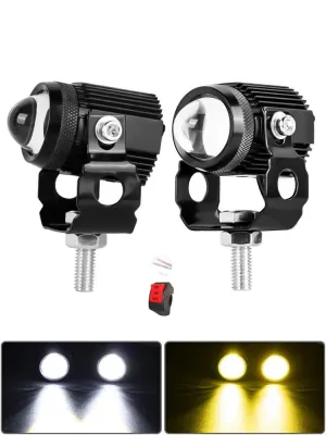 Offroad sis lambası 12-60v 40w Beyaz-amber set / LASS353 thumb 2