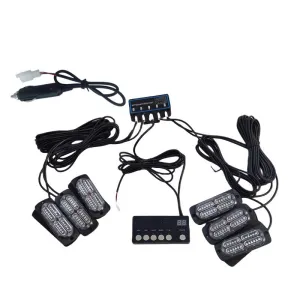 oto uzay uyumlu 17 fonksiyonlu çakar lamba 12-30v 24 led 6 adet kırmızı*mavi set / LAPA549 modelleri DRS Tuning'de. Kaliteli malzeme, hızlı kargo ve güvenli