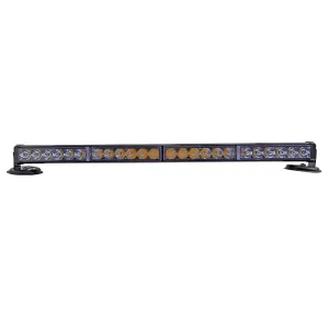 oto uzay uyumlu 4'lü tepe çakar lamba mıknatıslı vantuzlu 21 fonksiyonlu 24 ledli kırmızı mavi-beyaz beyaz 60cm usb-fiş şarjlı kumandalı adet / LAPA118-1