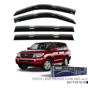 Toyota Land Cruiser Fj200 2007- Kromlu Cam Rüz.4 Lü