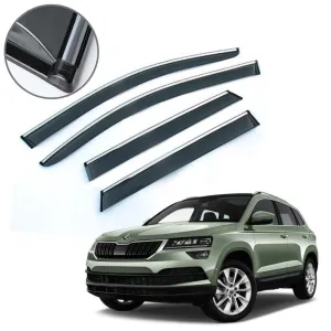 Niken Skoda Kamiq 2018- Kromlu Cam Rüzgarlığı 4 LÜ thumb 1