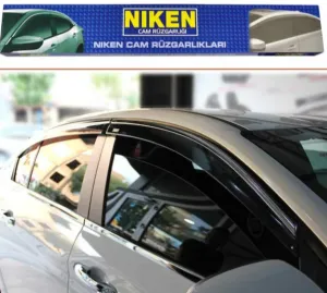 Niken Skoda Kamiq 2018- Kromlu Cam Rüzgarlığı 4 LÜ thumb 3
