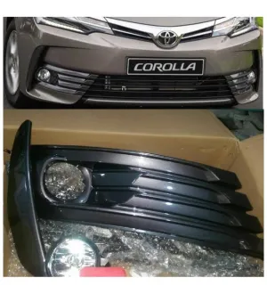 Toyota Corolla 2013-2018 (E170) uyumlu Sis Farı Lambası Çerçevesi 2016-2017 2018 modelleri DRS Tuning'de. Kaliteli malzeme, hızlı kargo ve güvenli alışverişle