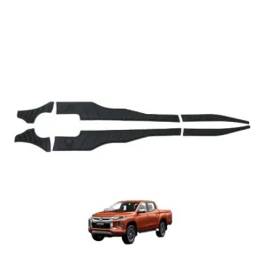 Mitsubishi L200 Yarasa Kapı Kaplama 6 Parça 2019 Ve Üzeri