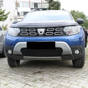 Dacia Duster Ön Tampon Koruma U Model Difüzör Abs Mat Gri 2018- thumb 3