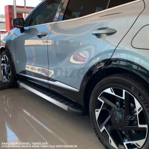 S-Dizayn Nissan X-Trail T33 S-Line Aluminyum Yan Basamak 183 Cm 2022 Üzeri thumb 2