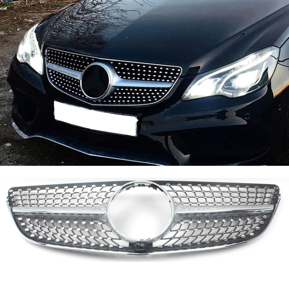 S-Dizayn Mercedes E-Class W207 Ön Panjur Krom Diamond Model 2014-2016