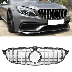 s-dizayn uyumlu Mercedes C-Class W205 Ön Panjur Krom GTR Model 2015-2018 modelleri DRS Tuning'de. Kaliteli malzeme, hızlı kargo ve güvenli alışverişle hemen