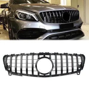 FS Tuning uyumlu Mercedes A-Class W176 Ön Panjur Parlak Siyah Piano Black GTR Model 2016-2018 modelleri DRS Tuning'de. Kaliteli malzeme, hızlı kargo ve güvenli