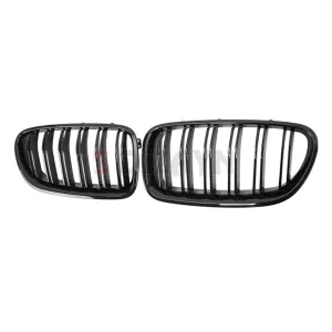 S-Dizayn Bmw 5 Serisi F10/F11/F18 Ön Panjur Böbrek Parlak Siyah Piano Black M5 Model 2010-2016 thumb 4