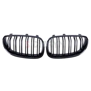 S-Dizayn Bmw 5 Serisi E60/E61 Ön Panjur Böbrek Parlak Siyah Piano Black M5 Model 2003-2009 thumb 3