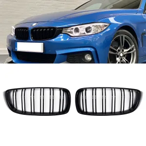 BMW 4 Serisi 2013-2020 (F32) uyumlu F32/F33/F36 Ön Panjur Böbrek Parlak Siyah Piano Black M4 Model 2012-2017 modelleri DRS Tuning'de. Kaliteli malzeme, hızlı