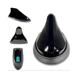 Bmw X1 Uyumlu Köpek Balığı Balık Sırtı Shark Anten Siyah thumb 1