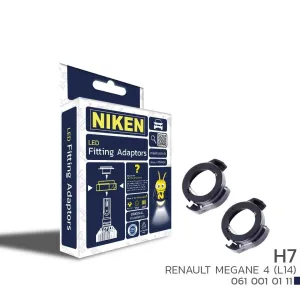 Niken uyumlu Led Far Montaj Adaptörü H7 Renault Megane 4 modelleri DRS Tuning'de. Kaliteli malzeme, hızlı kargo ve güvenli alışverişle hemen inceleyin.