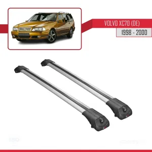 Volvo XC70 (DE) 1998-2000 Arası ile uyumlu ACE-1 Ara Atkı Tavan Barı GRİ thumb 3