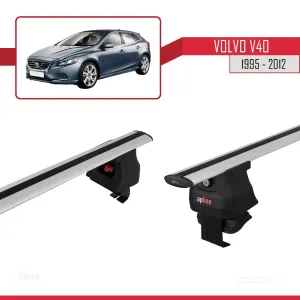 Volvo V40 1995-2012 Arası ile uyumlu ACE-4 Ara Atkı Tavan Barı GRİ thumb 3