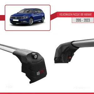 Volkswagen Passat VARIANT (B8) 2015-2023 Arası ile uyumlu ACE-2 Ara Atkı Tavan Barı GRİ thumb 4