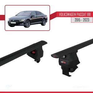 Volkswagen Passat (B8) 2019-2023 Arası ile uyumlu ACE-4 Ara Atkı Tavan Barı SİYAH thumb 5