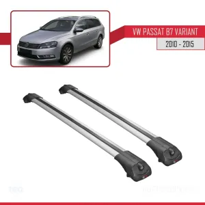 Volkswagen Passat (B7) SW 2010-2015 Arası ile uyumlu ACE-1 Ara Atkı Tavan Barı GRİ thumb 3