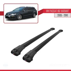 Volkswagen Passat (B6) SW 2005-2010 Arası ile uyumlu ACE-1 Ara Atkı Tavan Barı SİYAH thumb 3