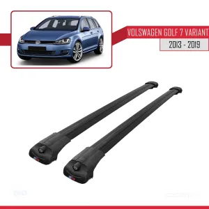 Volkswagen Golf (7) VARIANT 2013-2019 Arası ile uyumlu ACE-1 Ara Atkı Tavan Barı SİYAH thumb 3