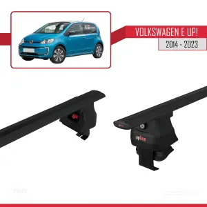 Volkswagen E Up! 2014-2023 Arası ile uyumlu ACE-4 Ara Atkı Tavan Barı SİYAH thumb 5